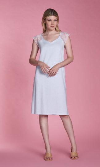 Camicia da notte in jersey e cotone modal Andra Lingerie