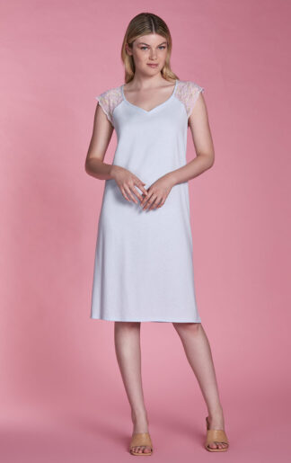 Camicia da notte in jersey e cotone modal Andra Lingerie